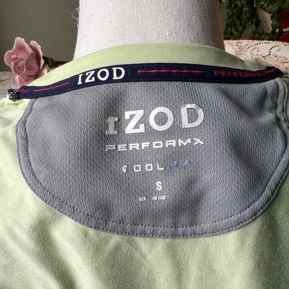 Vintage Izod tee light green - Picture 7 of 10